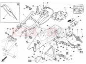 DUCATI 1995 Superbike 916 Senna REAR FRAME DM003097&GT; » FRAME