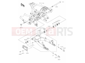 30 Swingarm - Kawasaki W800 (EJ800EMFNN) 2021