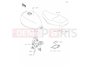 57 Labels - Kawasaki W800 (EJ800EMFNN) 2021