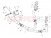 DUCATI 1994 Supersport 600 SS EXHAUST SYSTEM » EXHAUST SYSTEM
