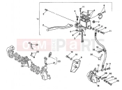 DUCATI 1994 Supersport 600 SS FRONT BRAKE SYSTEM » BRAKING SYSTEM