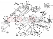 DUCATI 1994 Superbike 916 REAR FRAME DM003097&GT; » FRAME