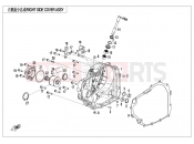 CFMOTO 300 SR (CF300-3 [EU4] ) RIGHT SIDE COVER(CABLE VERSION)
