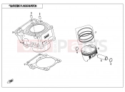 CFMOTO 300 SR (CF300-3 [EU4] ) CYLINDER & PISTON