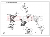 CFMOTO 300 SR (CF300-3 [EU4] ) FOOTREST