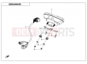 CFMOTO 300 SR (CF300-3 [EU4] ) DASHBOARD( LCD）
