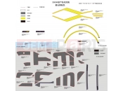 CFMOTO 300 SR (CF300-3 [EU4] ) DECAL(NEBULA BLACK-NO ABS)