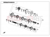 CFMOTO 300 SR (CF300-3 [EU4] ) TRANSMISSION(2) - E06-2