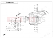 MUFFLER - F02 - CFMOTO 450 SR S (CF400-9F [EU5] ) 2023