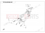 FRAME-2 - F03-2 - CFMOTO 450 SR S (CF400-9F [EU5] ) 2023