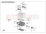 CYLINDER HEAD(1) - E02-2 - CFMOTO 450 SR S (CF400-9F [EU5] ) 2023