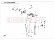 CAMSHAFT - E02-5 - CFMOTO 450 SR S (CF400-9F [EU5] ) 2023