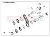 BALANCER SHAFT - E16 - CFMOTO 450 SR S (CF400-9F [EU5] ) 2023