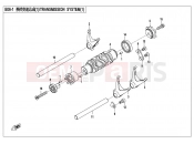 TRANSMISSION SYSTEM（1） - CFMOTO 650 NK (CF650-7B) 2017