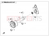 BALANCER SHAFT - CFMOTO 650 NK (CF650-7B) 2017