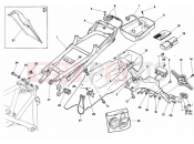 DUCATI 1994 Superbike 916 Senna REAR FRAME FM &GT;003096 » FRAME