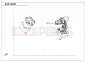 CFMOTO CFORCE 1000 (CF1000ATR-2) LOCK KIT(WITHOUT GEARSHIFT LOCK) - F01-B