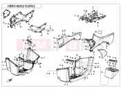 CFMOTO CFORCE 1000 (CF1000ATR-2) MIDDLE PLASTICS - F04-3-V2