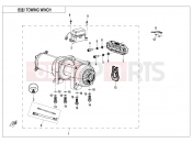 CFMOTO CFORCE 1000 (CF1000ATR-2) TOWING WINCH(WITHOUT WINCH CONTROL SWITCH) - F15-2-B