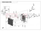 CFMOTO CFORCE 1000 (CF1000ATR-2) COOLING SYSTEM - F18
