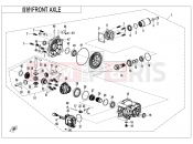 CFMOTO CFORCE 1000 (CF1000ATR-2) FRONT AXLE - F31