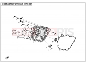 CFMOTO CFORCE 1000 (CF1000ATR-2) RIGHT CRANKCASE COVER ASSY - E01-5