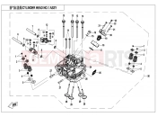 CFMOTO CFORCE 1000 (CF1000ATR-2) CYLINDER HEAD NO.1 ASSY - E02-2