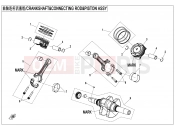 CFMOTO CFORCE 1000 (CF1000ATR-2) CRANKSHAFTãCONNECTING RODãPISTON ASSY - E04