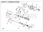 CFMOTO CFORCE 1000 (CF1000ATR-2) TRANSMISSION SYSTEM(3) - E06-3-V2