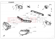 CFMOTO 2025 ATV CFORCE 1000 (CF1000AU-2) LIGHTS - F16-V1