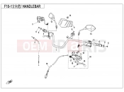 HANDLEBAR - F10-1 - CFMOTO CFORCE 450 (CF400ATR-2L [T3a] ) 2017