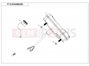 CFMOTO CFORCE 450 (CF400ATR-2S [T3a] ) DASHBOARD - F17