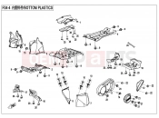 CFMOTO CFORCE 450 (CF400AU) BOTTOM PLASTICS - F04-4