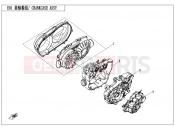 CFMOTO CFORCE 450 (CF400AU) CRANKCASE ASSY. - E01