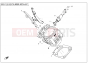 CFMOTO CFORCE 450 (CF400AU) CYLINDER ASSY. - E02-3