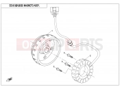 CFMOTO CFORCE 450 (CF400AU) MAGNETO ASSY.(HIGH POWER) - E03-B