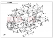 CFMOTO 2020 ATV CFORCE 450 (CF400AU-A) FRAME - F03-V4