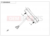 CFMOTO 2020 ATV CFORCE 450 (CF400AU-A) DASHBOARD - F17