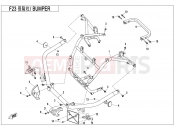 CFMOTO 2020 ATV CFORCE 450 (CF400AU-A) BAMPER - F23