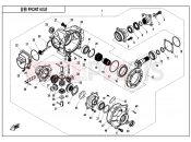 CFMOTO 2020 ATV CFORCE 450 (CF400AU-A) FRONT AXLE - F31-V3