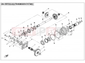 CFMOTO CFORCE 450 (CF400AU-A) TRANSMISSION SYSTEM（2）