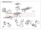 CFMOTO CFORCE 450 (CF400AU-A) BOTTOM PLASTICS