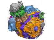 CFMOTO CFORCE 450 (CF400AU-A) 191Q ENGINE - E00