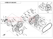 CVT CASE ASSY - E01-3-V3 - CFMOTO CFORCE 520 (CF500AU-7A) 2020