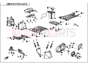 BOTTOM PLASTICS - F04-4 - CFMOTO CFORCE 520 (CF500AU-7LF) 2021