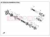 CFMOTO 2021 ATV CFORCE 625 (CF600AU-3LF) TRANSMISSION SYSTEM(1) - E06-1