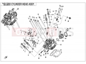 CYLINDER HEAD ASSY. - E02-2 - CFMOTO CFORCE 625 (CF600AU-3S) 2021