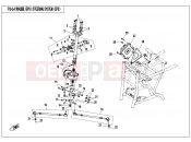 CFMOTO CFORCE 800 (CF800ATR-2) STEERING SYSTEM(EPS) - F10-2-A