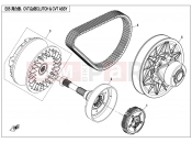 CFMOTO CFORCE 800 (CF800ATR-2) CLUTCH @^ CVT ASSY - E05