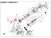 CFMOTO CFORCE 800 (CF800ATR-2) TRANSMISSION SYSTEM(2) - E06-2